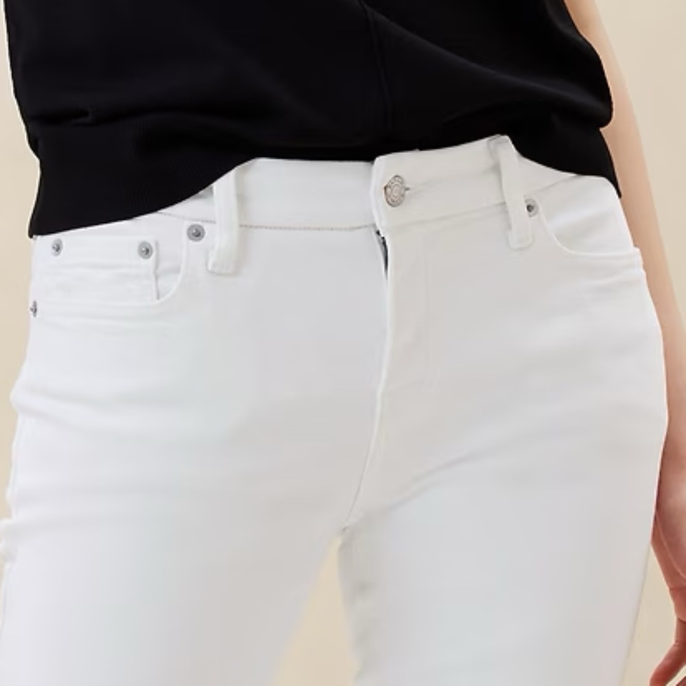 Banana Republic LOW-RISE BOOTCUT JEAN White - Picture 7 of 7